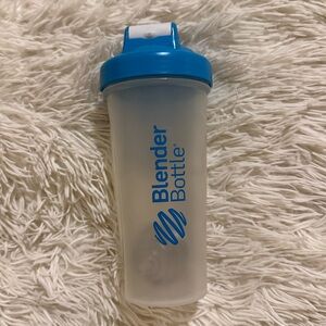 Blue and Clear Blender Bottle Shaker Tumbler